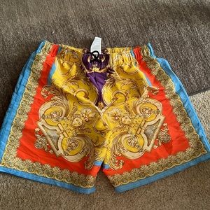 Versace BAROCCO SILHOUETTE BOARDSHORTS